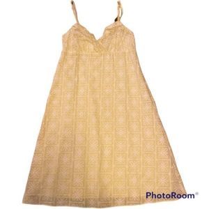 Lucy and Laurel embroidered sundress size 10